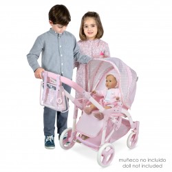 Carro de Muñecas Niza Silla Gemelar Plegable - Decuevas — Juguetesland