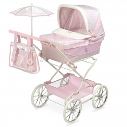 Carro de Muñecas Niza Plegable con Sombrilla DeCuevas Toys 82046