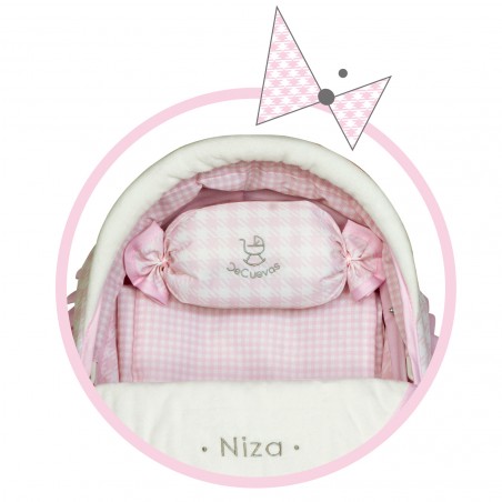 Niza Opvouwbare Poppenwagen Met Paraplu DeCuevas 85046 - Inclusief Accessoires