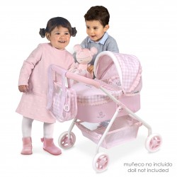 Carro de Muñecas Niza Silla Gemelar Plegable - Decuevas — Juguetesland