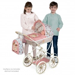 Carro de Muñecas Sweet Silla 2 en 1 con Muñeca DeCuevas Toys 90248