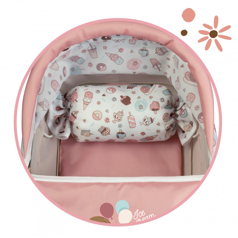 Sweet DeCuevas Toys 52048 Carrello Della Spesa Giocattolo Per Bambini – Pieghevole, Leggero, Con Tasca, Altezza 66cm, Gioco Di Ruolo Realistico