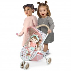 Carro de Muñecas Sweet Silla 2 en 1 con Muñeca DeCuevas Toys 90248