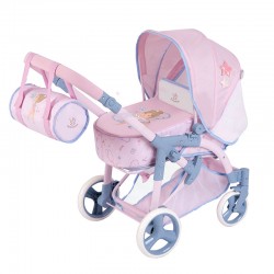 Carro Gala 3x1 con bolso de Muñecas DeCuevas 81651