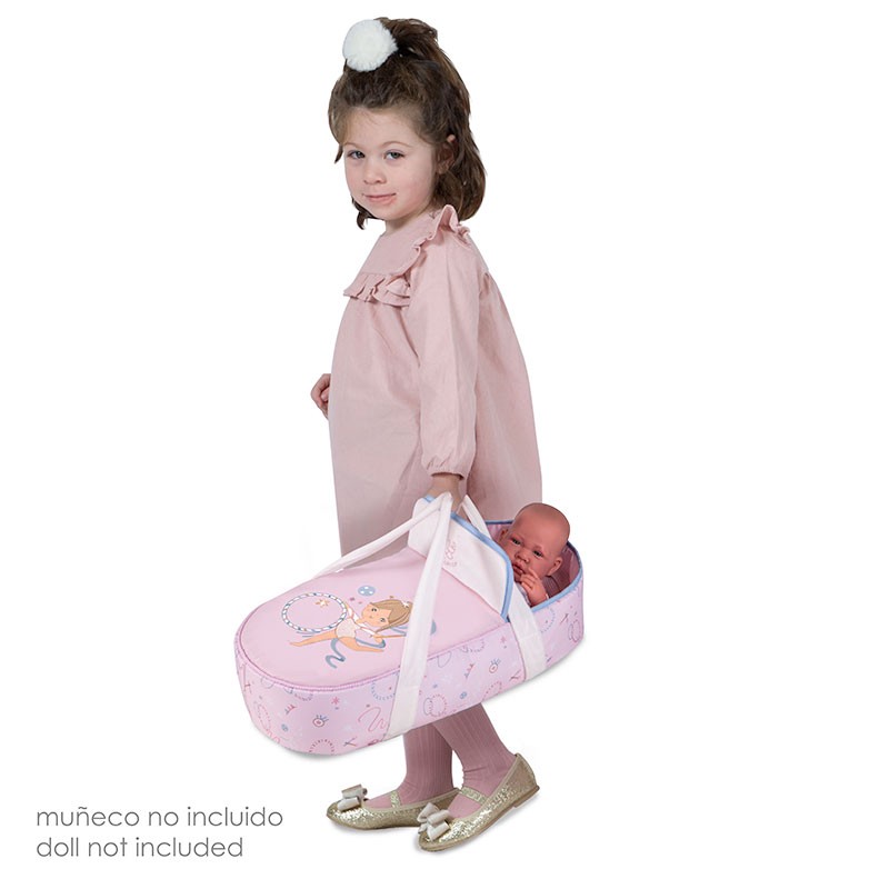 Cuna Para Muñecas Rainbow Con Bolso Color Rosa chicle | Envío gratis Cuna Para Muñecas Rainbow Con Bolso Color Rosa chicle | Envío gratis