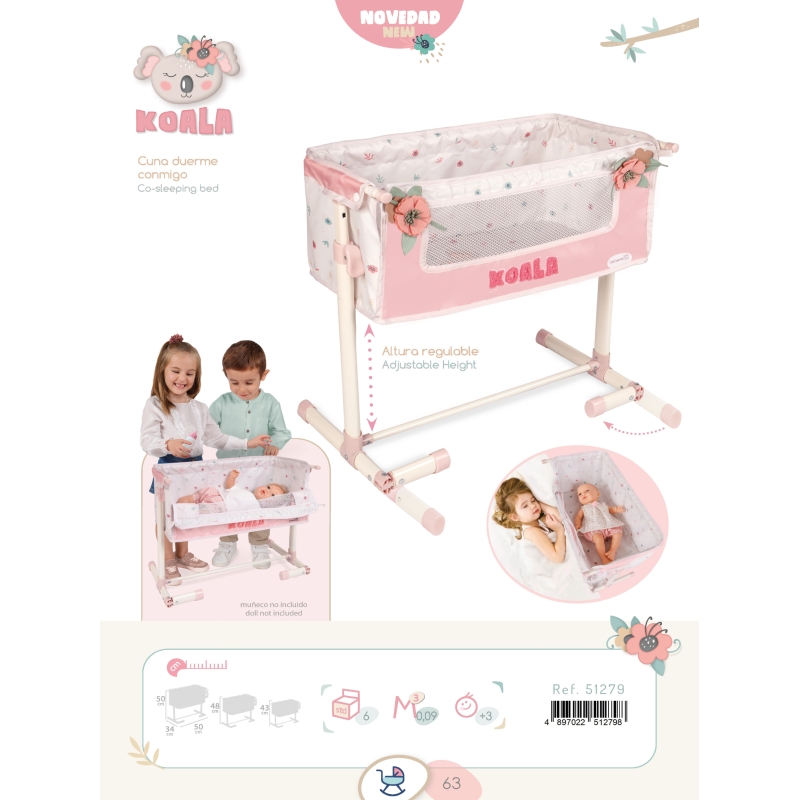 Carro de Muñecas Koala Mi Primer Carro DeCuevas 86079 | DeCuevas Toys