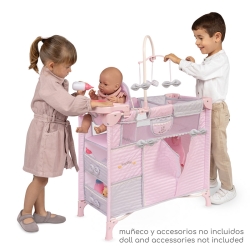 Armario Cambiador de Muñecas Sophie Plegable con Accesorios DeCuevas 53075 | DeCuevas Toys