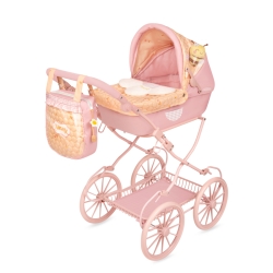 Carro de Muñecas Plegable con Manillar Regulable y Peluche Honey DeCuevas 80070