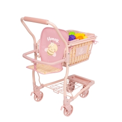 Carrito de Supermercado con Cesta y Frutas Honey DeCuevas 52170