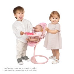Trona Columpio 3 en 1 para Muñecas Honey DeCuevas 51570 | DeCuevas Toys