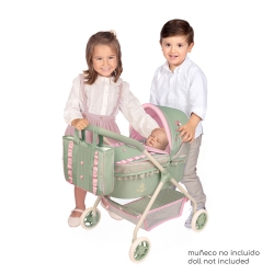 Carro de Muñecas Mi Primer Cochecito con Bolso Botanic DeCuevas 86068 | DeCuevas Toys