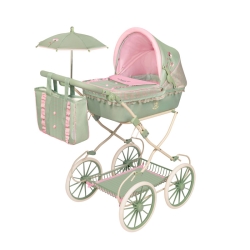 Carro de Muñecas Plegable con Manillar Regulable y Sombrilla Botanic DeCuevas 81068