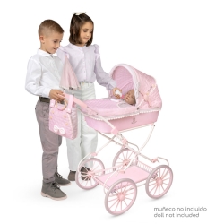 Carro de Muñecas Sophie Plegable con Sombrilla DeCuevas 81075 | DeCuevas Toys