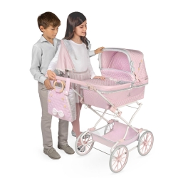 Carro de Muñecas Sophie Plegable con Sombrilla DeCuevas 82075 | DeCuevas Toys