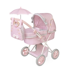 Carro de Muñecas Sophie Plegable con Sombrilla DeCuevas 85075