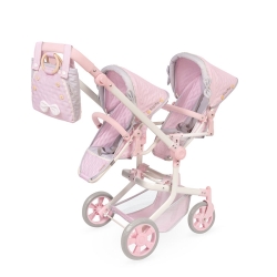 Carro de Muñecas Sophie Silla Gemelar Plegable DeCuevas 90875
