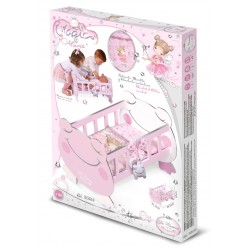 Cuna de Muñecas Regulable Duerme Conmigo Magic María DeCuevas Toys 51234