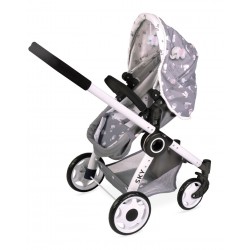 Coche Gemelar De Cuevas Gemelos Sky Plegable Bebe Juguete — Atrix