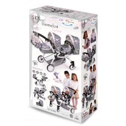 Carro de Muñecas 3 en 1 Gemelar Plegable Sky DeCuevas Toys 80335