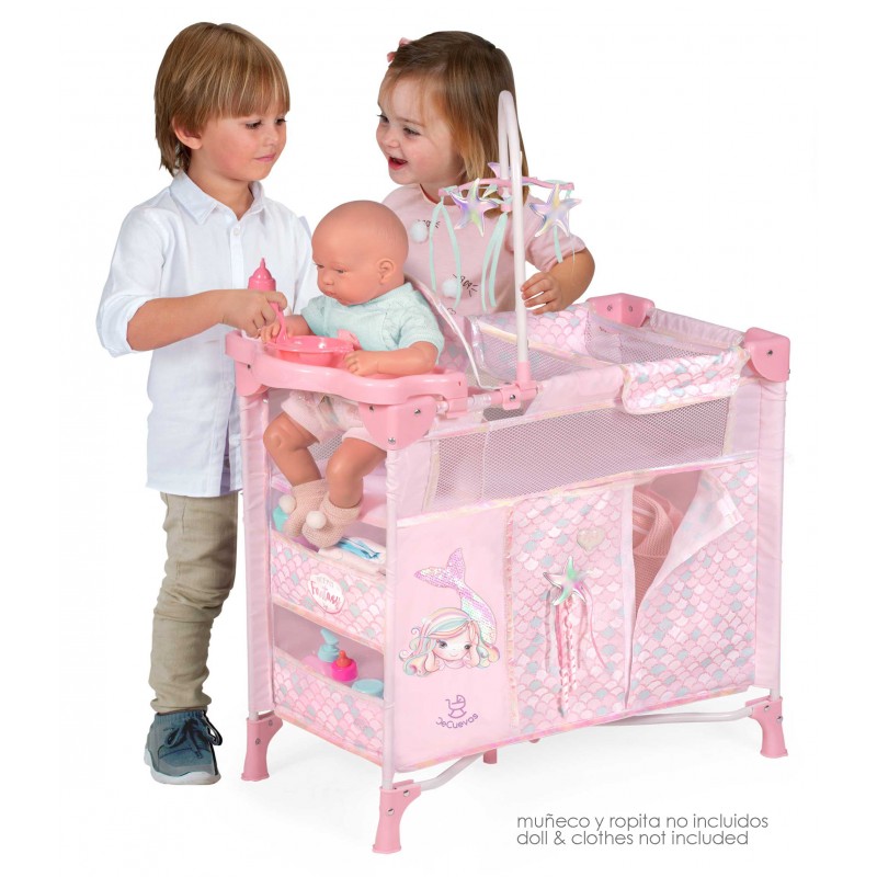 Armario Cambiador de Muñecas Plegable Ocean Fantasy DeCuevas Toys 53041