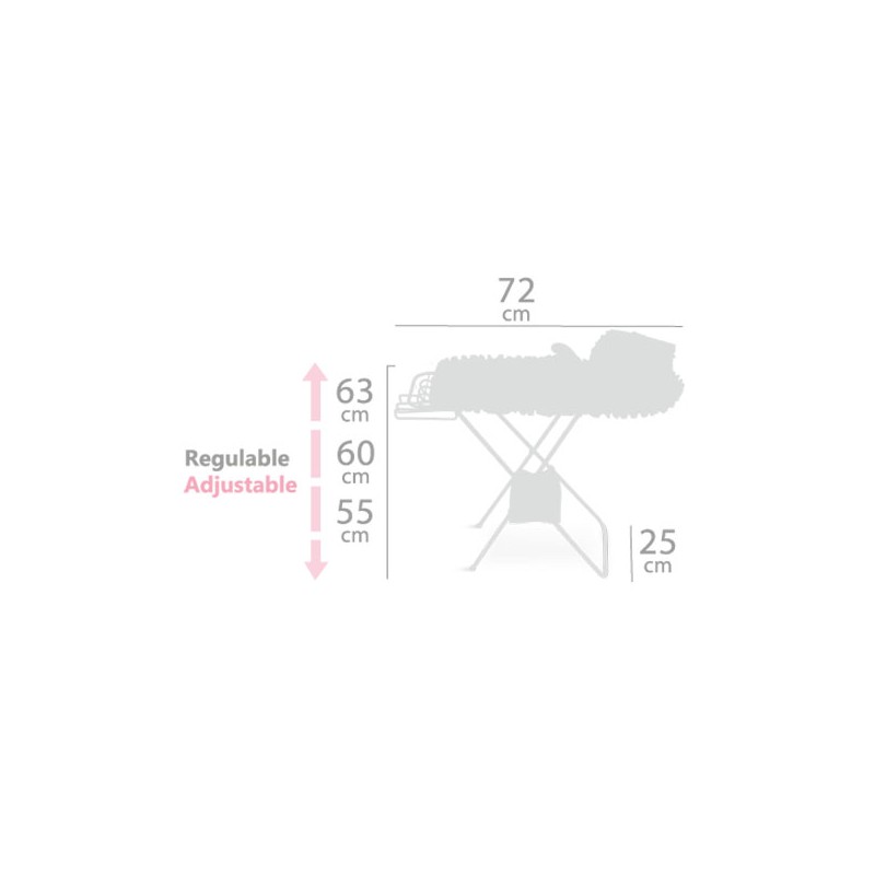 Planchador Plegable De Cuevas Toys – Tamaño Realista 63 Cm, Verde, Para Juegos De Imitación Y Diversión Creativa