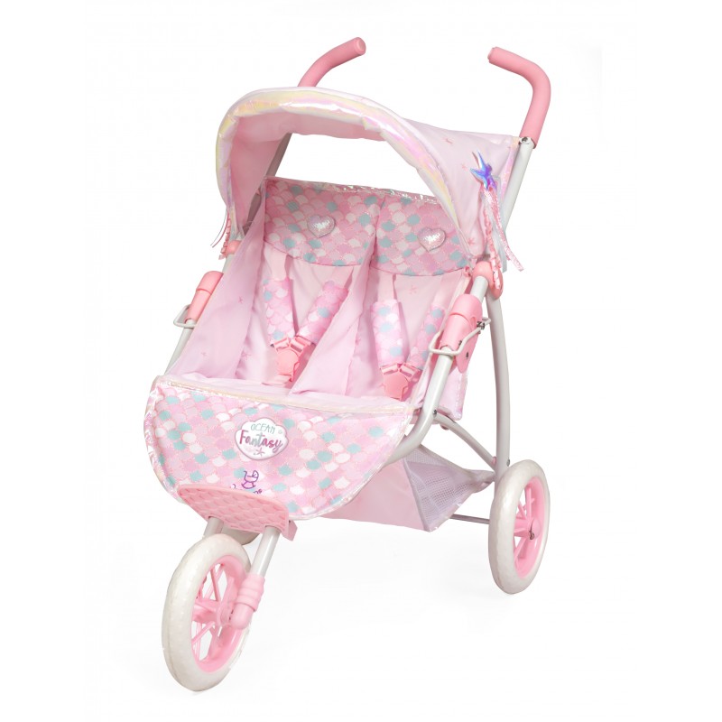 Carro de Muñecas Silla Gemelar Plegable Martina DeCuevas Toys 90333