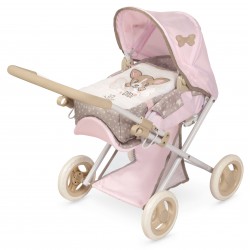 Coche y Silla de Muñecas 3x1 Plegable Didí DeCuevas Toys 85143