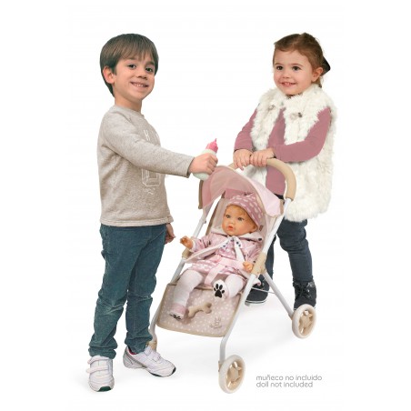 Silla de muñeca 3 Ruedas - para muñecas de hasta 50 cm Silla de muñeca 3 Ruedas - para muñecas de hasta 50 cm